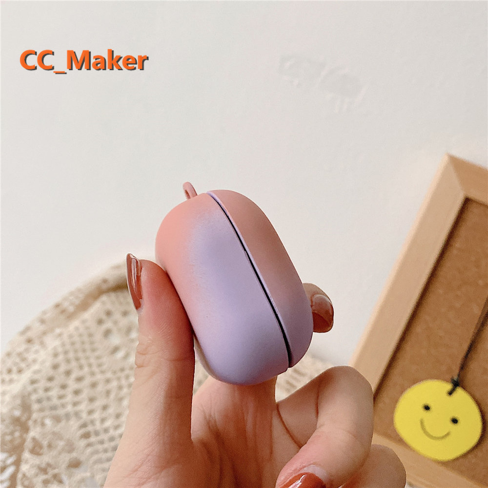 Vỏ bảo vệ hộp sạc tai nghe không dây cứng nhám họa tiết cầu vồng cho Samsung Galaxy Buds Pro Samsung Bluetooth Buds Live | BigBuy360 - bigbuy360.vn