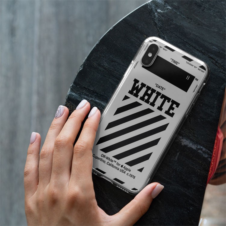 Ốp lưng OFF White Date cho Iphone 5 6 7 8 Plus 11 12 Pro Max X Xr 53