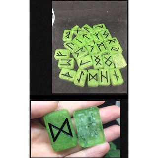 Bộ kí tự Runes đá vụn handmade