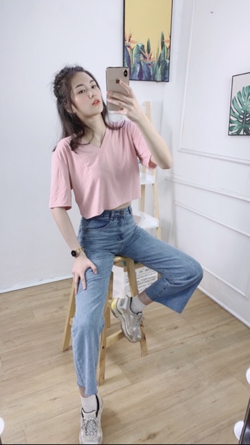 Áo croptop chuyên sỉ và lẻ kèm hình thật 100%