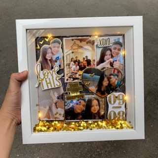 Khung ảnh thiết kế theo yêu cầu DIY 20x20cm- 25x25cm