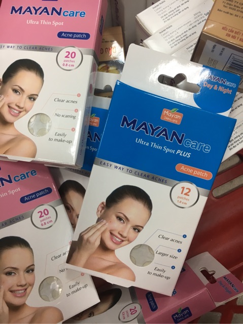 Miếng dán mụn mayan care 20 miếng