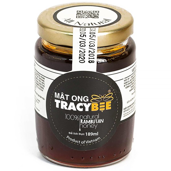 TRACYBEE-Mật ong Hoa Chôm Chôm 100% nguyên chất