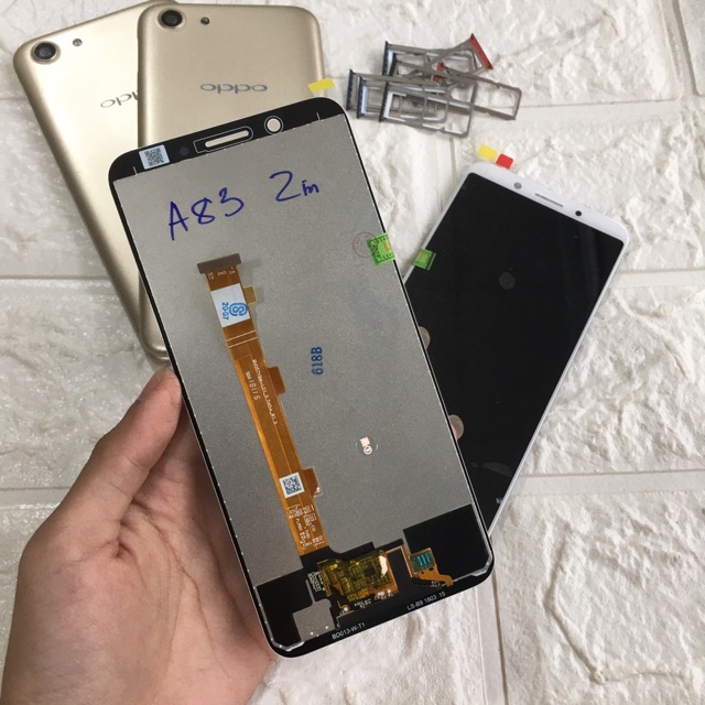 Combo Bộ Vỏ + Màn Hình Oppo A83 Zin Hàng Cao Cấp Tặng Kèm Khay Sim