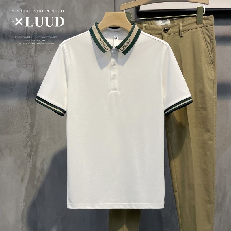 Áo Thun Polo puma Họa Tiết Sọc Cao Cấp Thời Trang