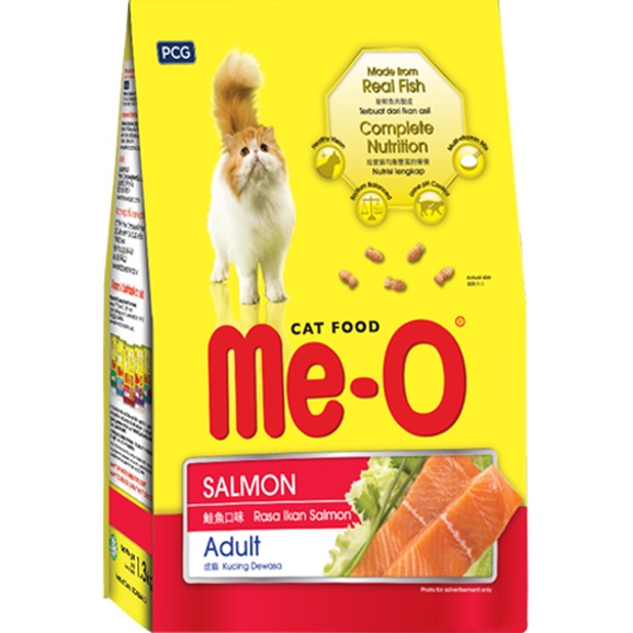 Thức ăn cho Mèo trưởng thành Me-O - Vị Cá Hồi [1,1kg] Me-o Salmon