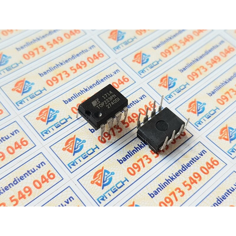 [combo 5 chiếc ] IC nguồn TOP223PN TOP223P TOP223 công suất 25w DIP-8