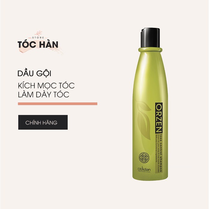 Dầu gội kích thích mọc tóc nhanh Orzen Loss Control Shampoo Hàn Quốc chính hãng 320ml