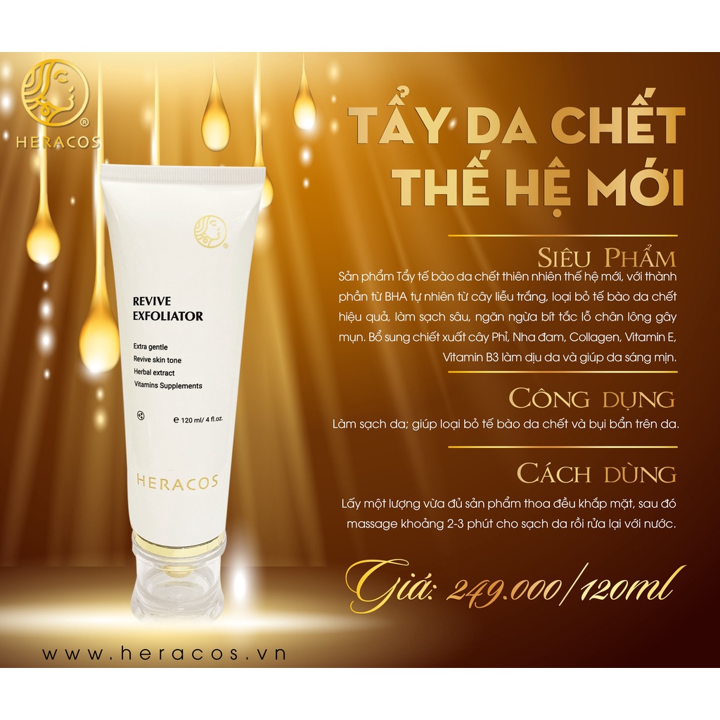 Tẩy da chết thế hệ mới HERACOS-REVIVE EXPOLIATOR | BigBuy360 - bigbuy360.vn