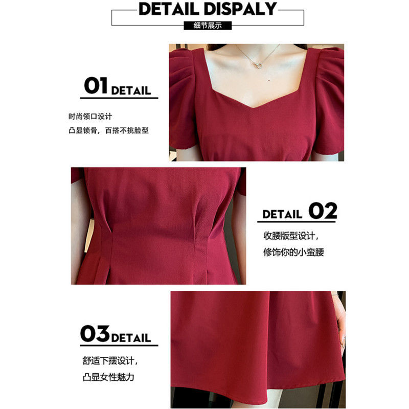 Black V-neck dress with Korean style | BigBuy360 - bigbuy360.vn