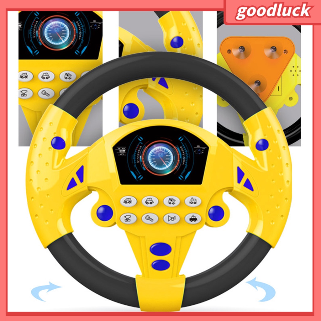 Đồ chơi vô lăng mô phỏng rèn luyện nhịp điệu phát triển cử động cơ thể tương tác khả năng thực hành cho trẻ em