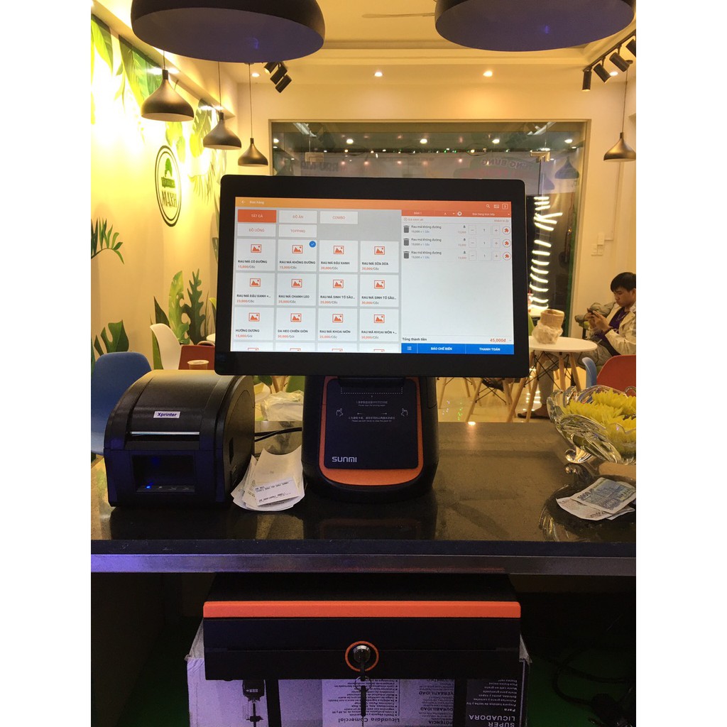 Máy tính tiền để bàn All in one -  Sunmi T2 | BigBuy360 - bigbuy360.vn
