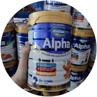 Sữa bột Dielac Alpha 2, lon 900g