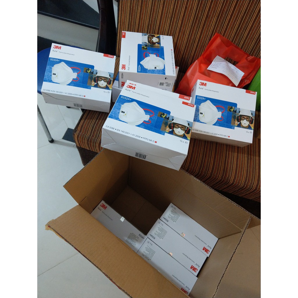 1 Chiếc Khẩu Trang 3M 9332A+ Chuẩn FFP3