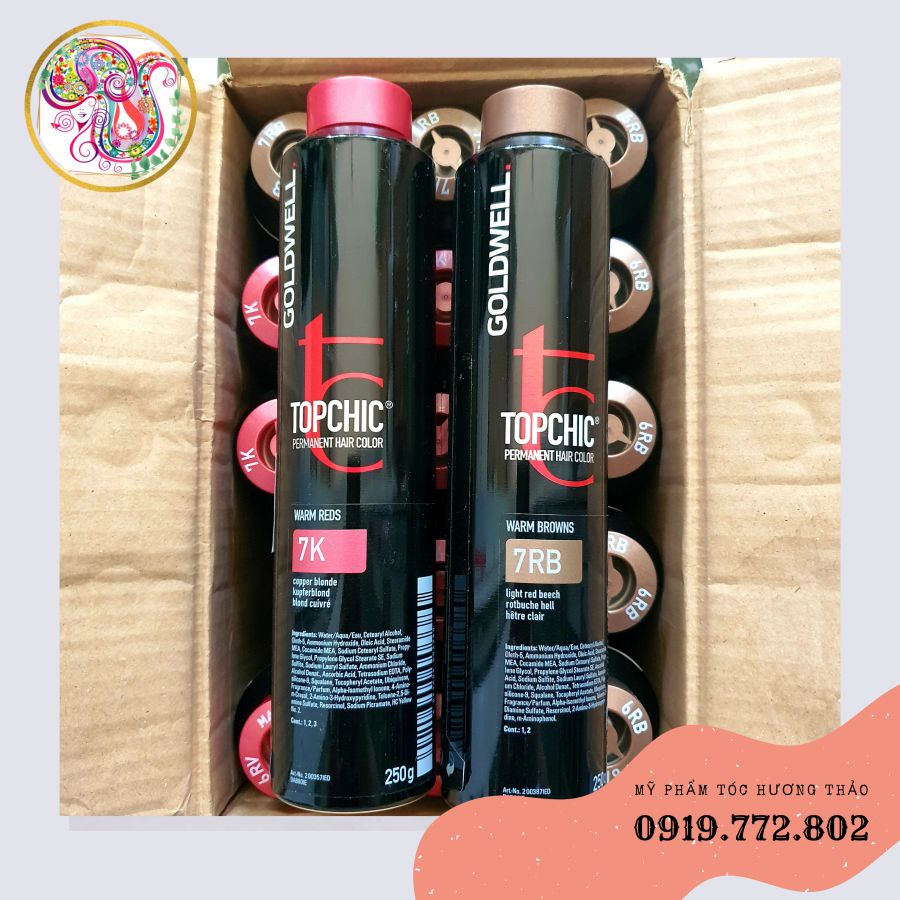 Màu nhuộm Goldwell TOPCHIC thời trang 250ml
