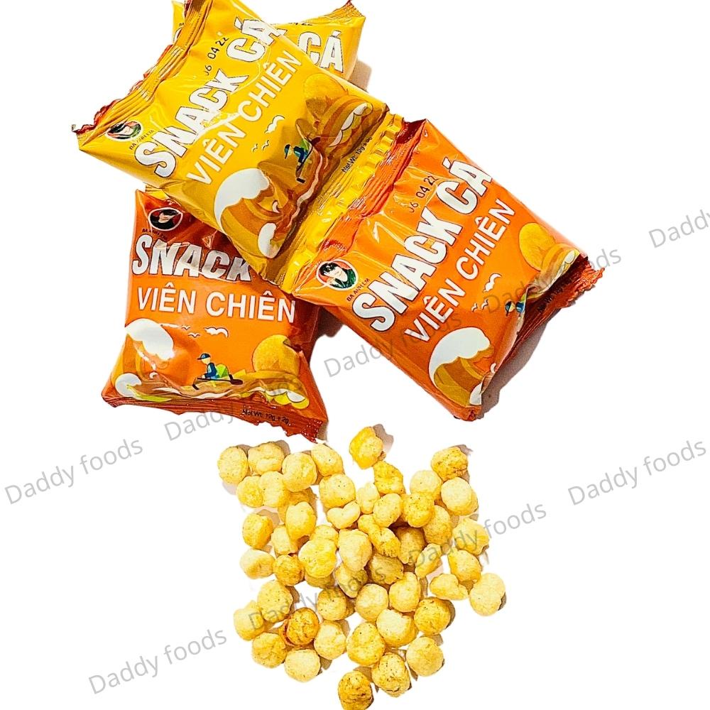 Combo 10 gói snack cá viên chiên gói 12g hàng mới date mới