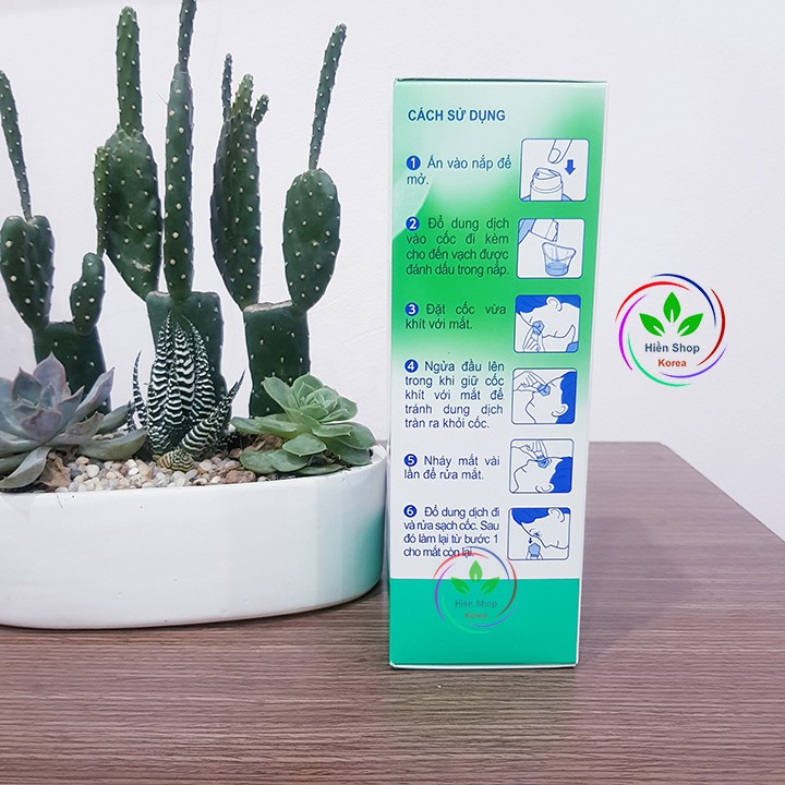 Dung dịch rửa mắt eyemiru wash 500ml , nước rửa mắt Nhật Bản