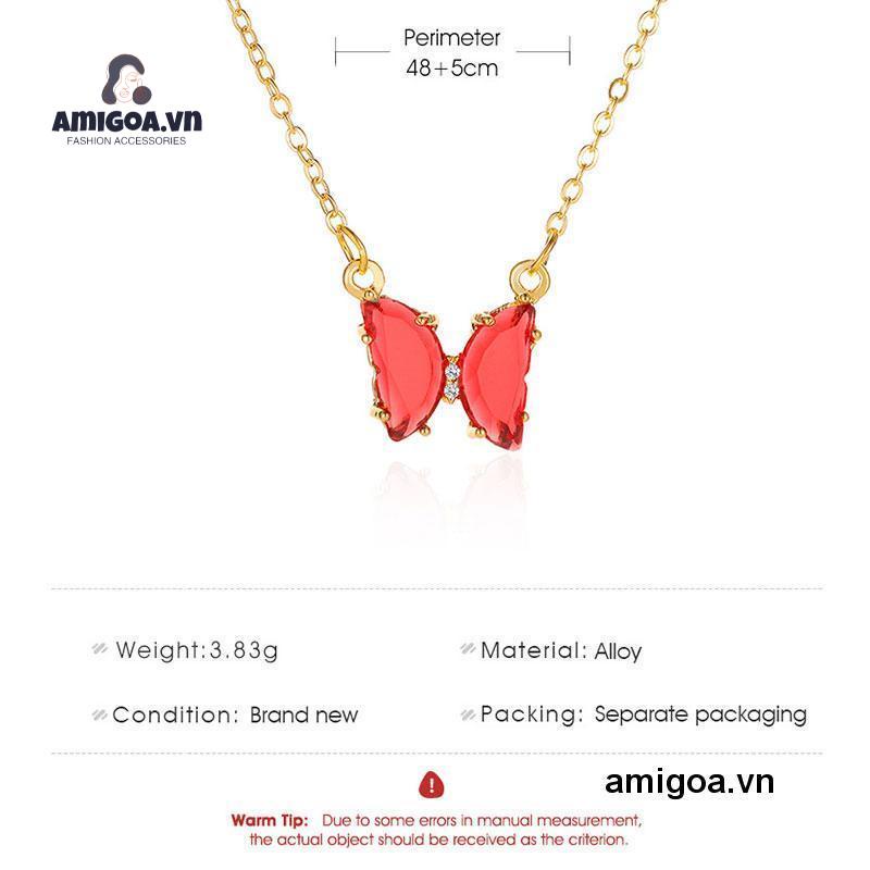 ✨✨vòng cổ Mạ Vàng Mặt Hình Bướm Phong Cách Hàn Quốc