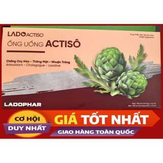 [ Chính hãng ] Ống uống Atiso mát gan, thông mật, lợi tiểu - Hộp 10 ống 10ml