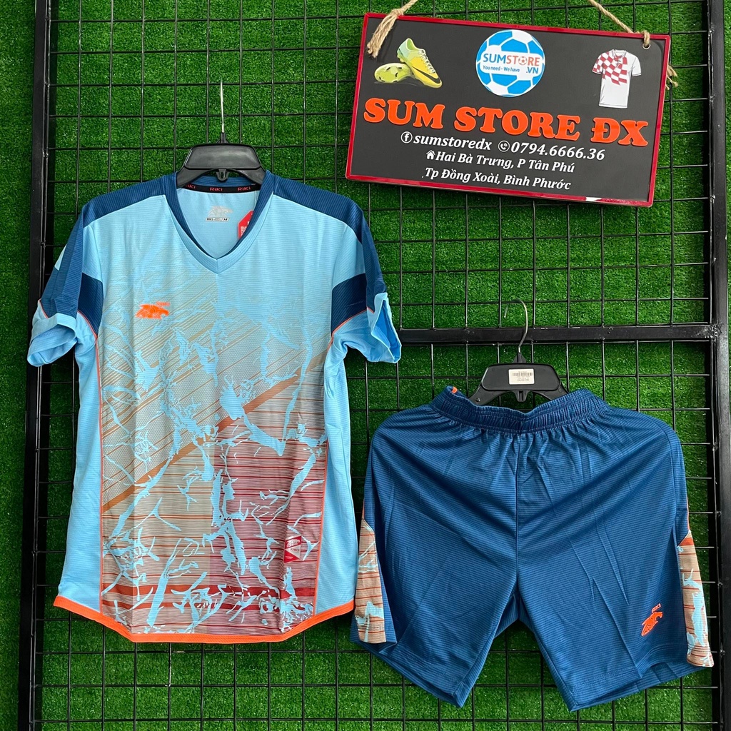 Áo Bóng Đá Chính Hãng Riki Rock (7 Màu) - Áo Đá Banh Vải Mè Kim Cao Cấp, Giá Rẻ, Bền Đẹp, Mẫu Mới 2022