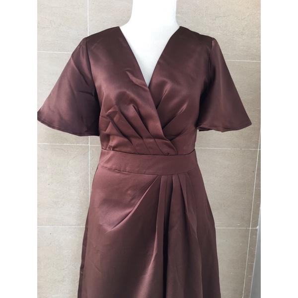 Đầm TED BAKER dạ hội chất satin 🍀🍀🍀🍀