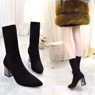 Bốt cao cổ đế phủ bạc