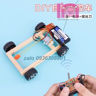 ivn045 ô tô điều khiển từ xa diy đồ chơi khoa học phát minh