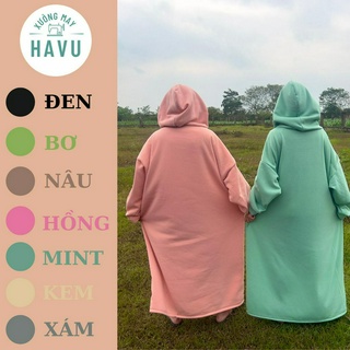 Áo hoodie khổng lồ siêu to, siêu ấm  quay video cute