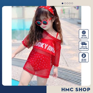 [MUA 1 ĐƯỢC 4]_Sét đồ bơi cho bé gái sang chảnh bao chất toàn quốc siêu chất