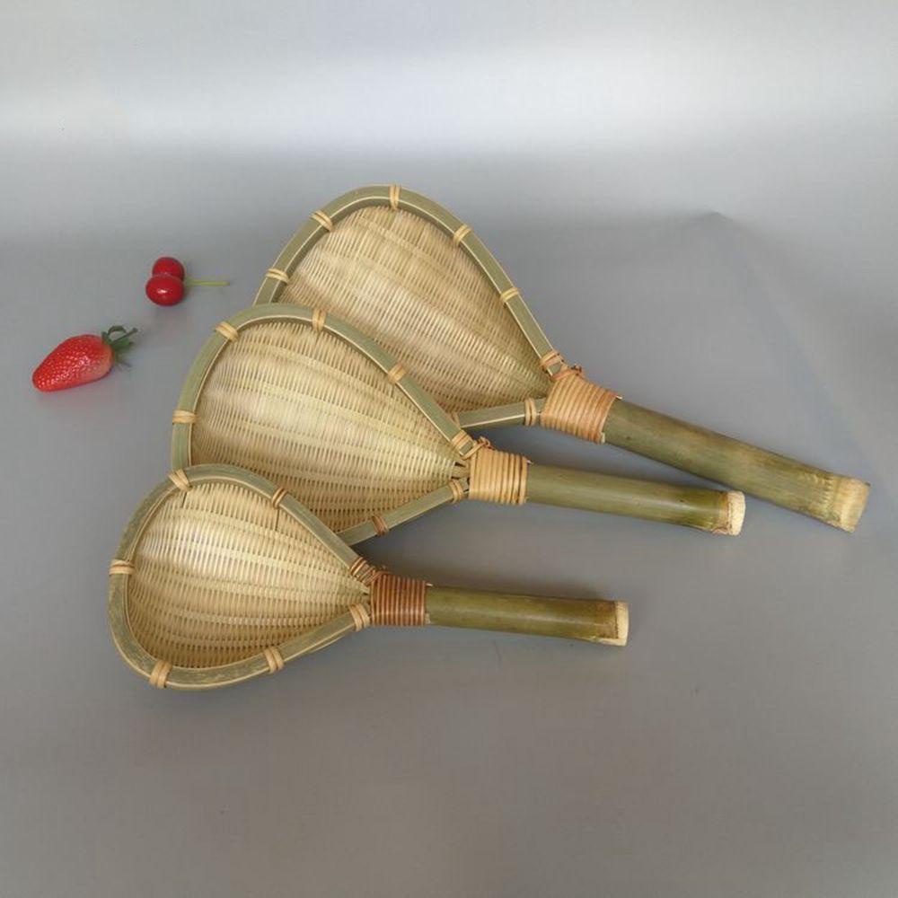 Muỗng Tre Tự Nhiên Múc Thức Ăn Ráo Nước Tiện Dụng