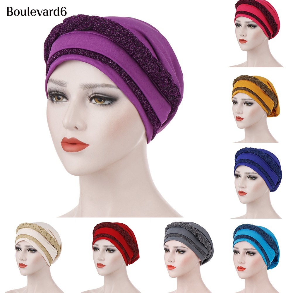 Khăn Turban Trùm Đầu Phong Cách Hồi Giáo