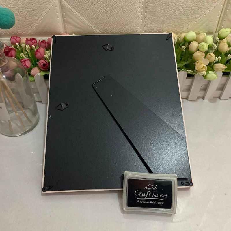 Khung Ảnh 12 Tháng In Dấu Chân Tay Và Bàn Chân Làm Thủ Công Trang Trí Nhà Cửa