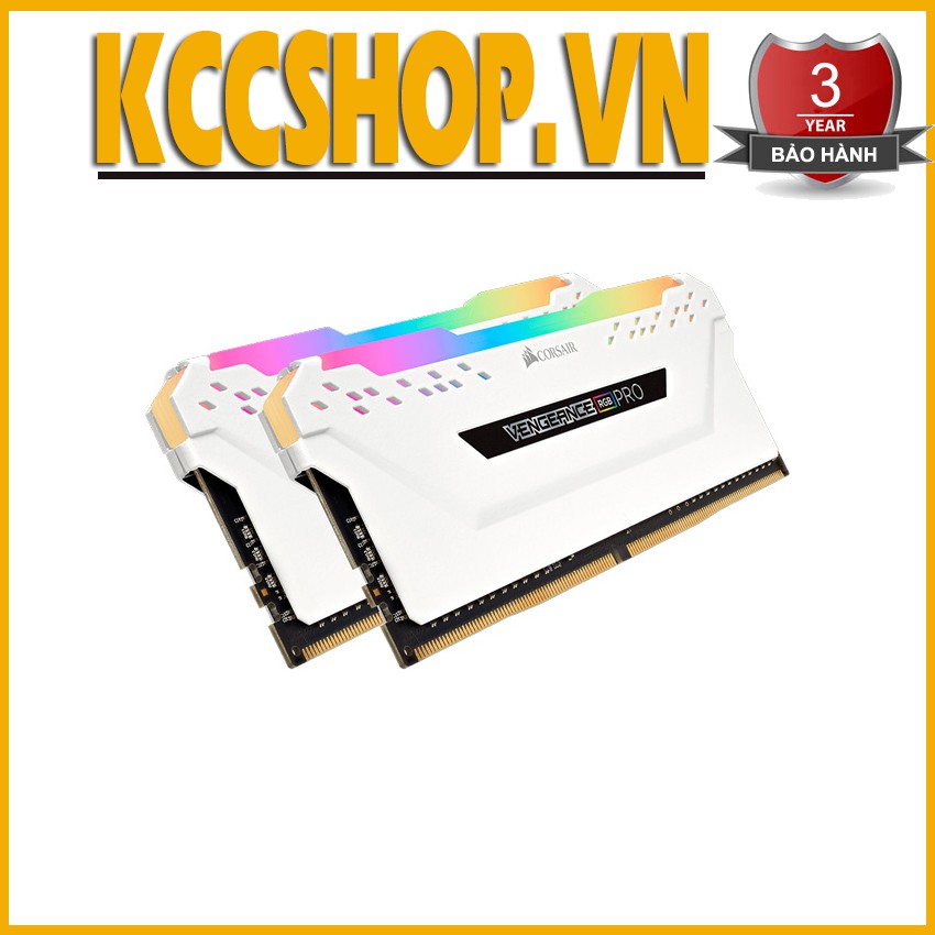 RAM CORSAIR Vengeance RGB Pro 16GB DDR4 3000MHz CMW16GX4M2C3000C15W