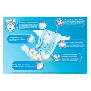 Tã dán Huggies size S56+10 miếng từ (4-8kg)