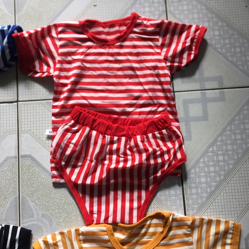 Xả kho. COMBO 4 BỘ THUN COTON MẶC NHÀ CHO BÉ