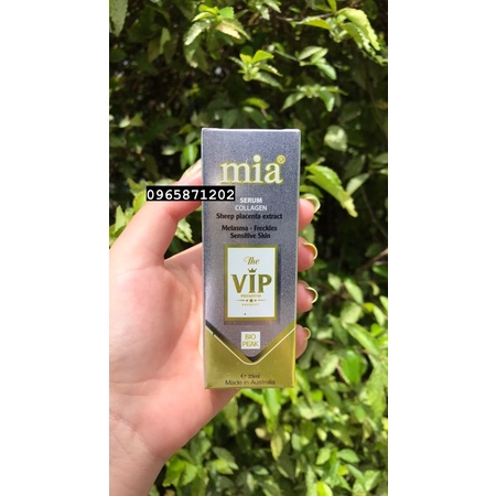 Serum Mia Vip - Chiết Xuất Từ Nhau Thai Cừu & Collagen