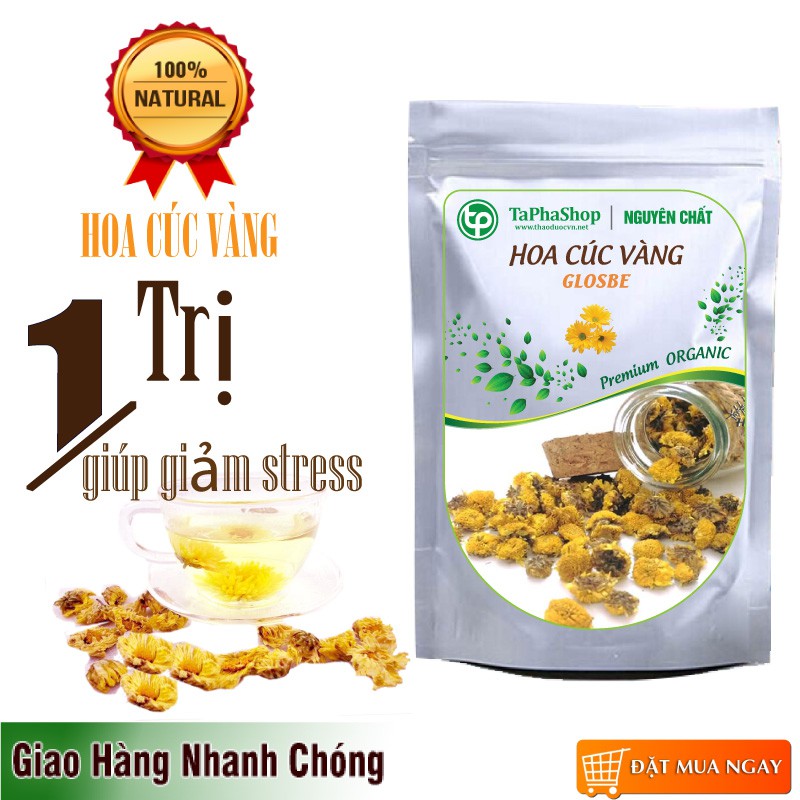 [Hàng Công Ty] Hoa cúc vàng sấy khô 200g