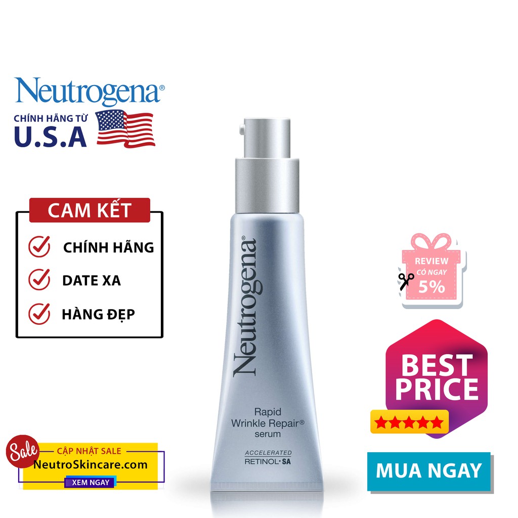 Tinh chất Neutrogena Rapid Wrinkle Repair Serum