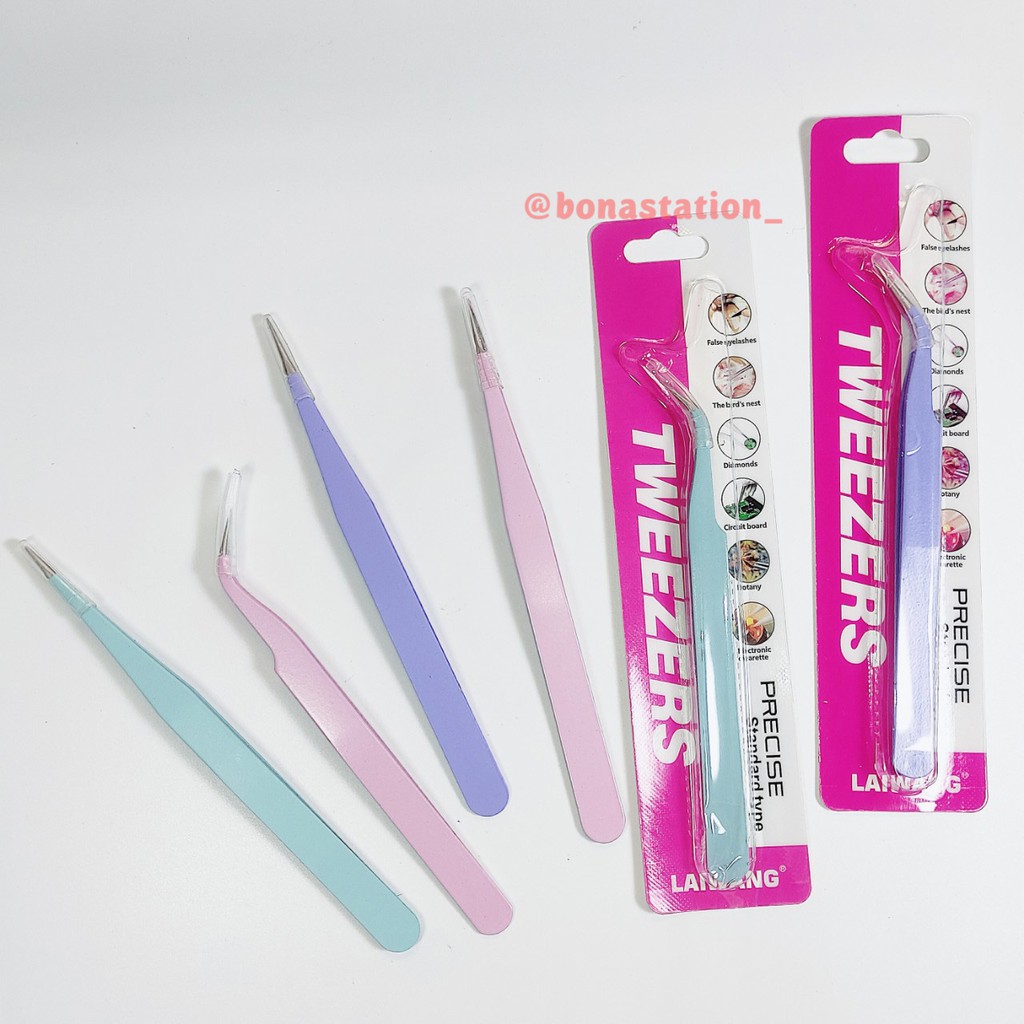 Nhíp gắp sticker hình dán tone macaron tiện lợi trang trí sổ tay bullet journal | BDS005