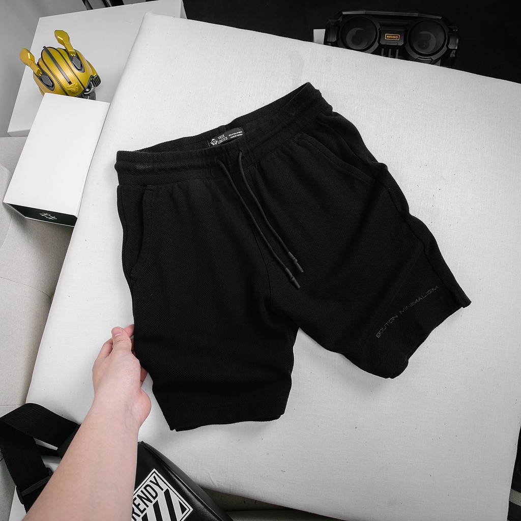 Quần Short Nam Túi Khoá Ép Sim - Co Dãn 2 Chiều