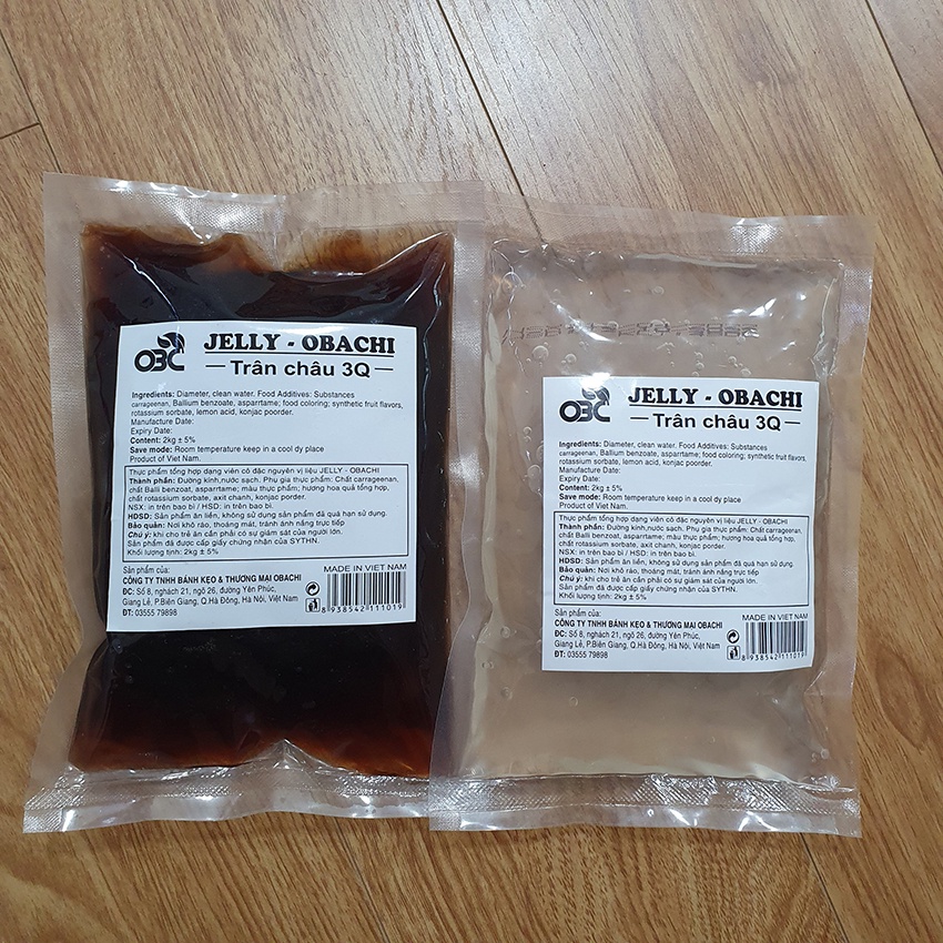 Trân Châu 3Q JELLY - Đường Đen, ngọc trai Siêu Ngon