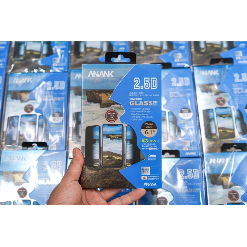Cường lực 2.5D full chống nhìn trộm chính hãng Anank
