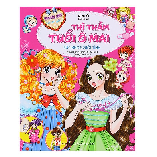 Sách - Pretty Girl là con gái - Thì Thầm Tuổi Ô Mai: Sức Khỏe Giới Tính