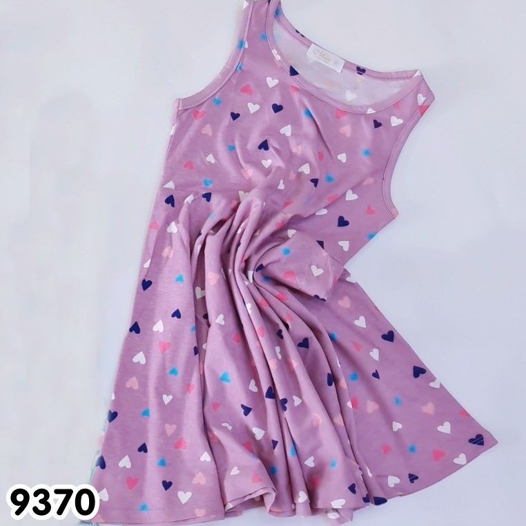 Đầm Thun Cotton Bé Gái Nhiều Mẫu Cho Bé Từ 22-37KG (2)