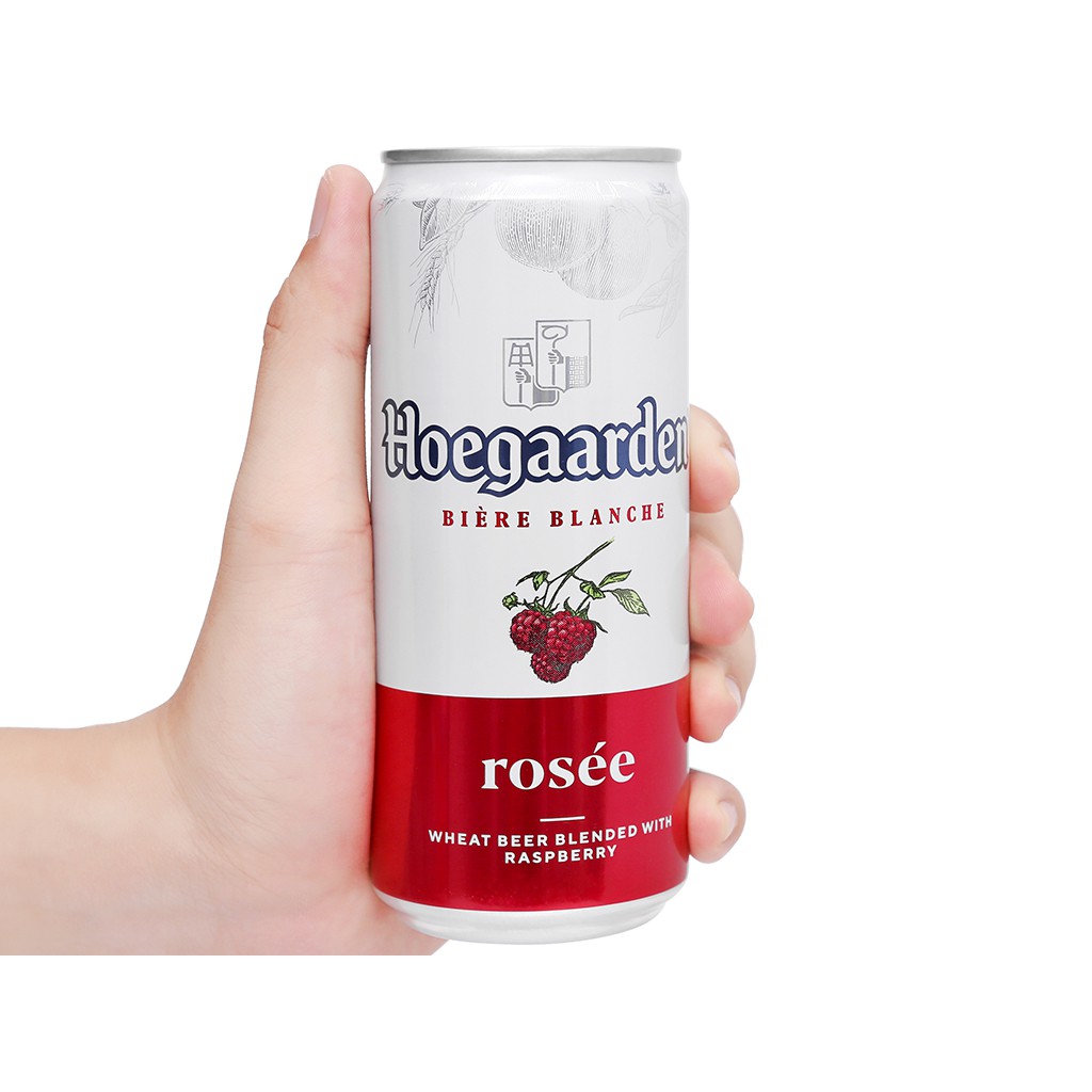 Bia Hoegaarden Rosée Lon 330ml