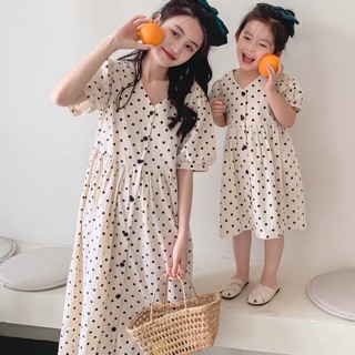 Váy đôi cho mẹ và bé(hàng thiết kế,chất vải đẹp,đường may tỉ mỉ)