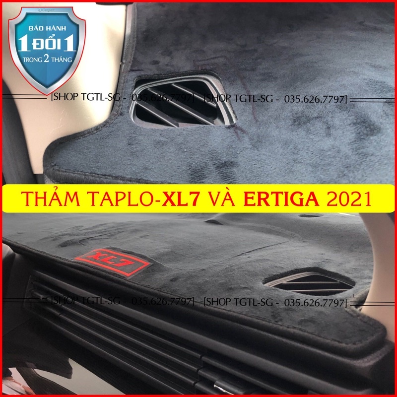 [Suzuki-Xl7] Thảm Taplo oto loại da vân gỗ,da cacbon,da nỉ đen và nhung lông cừu dày 3 lớp