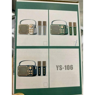 loa karaoke bluetooth ys-106, YS-104