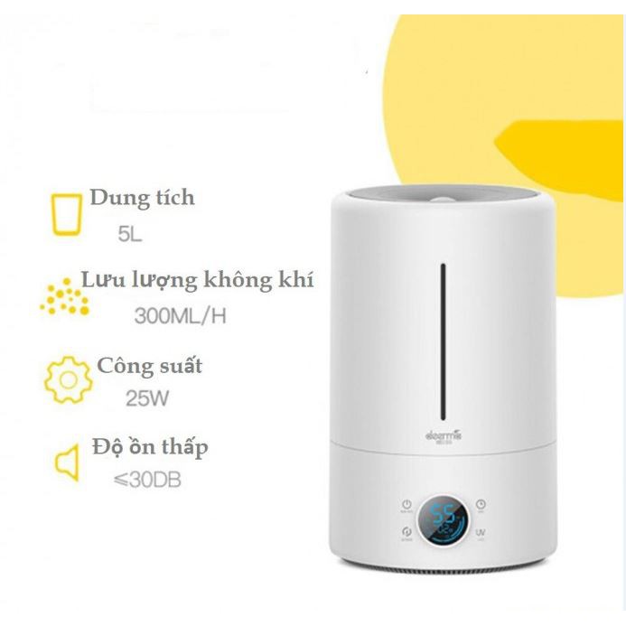 Máy tạo ẩm Deerma F628s cao cấp nhập khẩu chính hãng