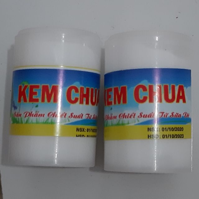 Lẻ kem chua trắng da